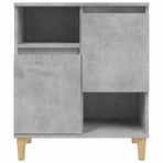 Sideboard Concrete Grey 60x35x70 cm Engineered Wood