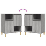 Sideboard Grey Sonoma 60x35x70 cm Engineered Wood