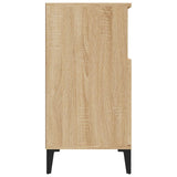 Sideboard Sonoma Oak 60x35x70 cm Engineered Wood - Close-Up Angle