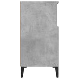 Sideboard Concrete Grey 60x35x70 cm Engineered Wood - Close-Up Angle
