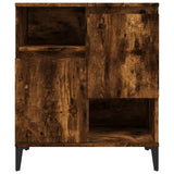 Sideboard Smoked Oak 60x35x70 cm Engineered Wood - 45-Degree Angle