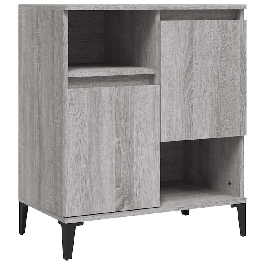 Sideboard Grey Sonoma 60x35x70 cm Engineered Wood