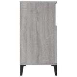 Sideboard Grey Sonoma 60x35x70 cm Engineered Wood - Close-Up Angle