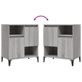 Sideboard Grey Sonoma 60x35x70 cm Engineered Wood