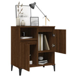 Sideboard Brown Oak 60x35x70 cm Engineered Wood - Top-Down View