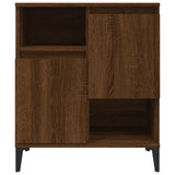 Sideboard Brown Oak 60x35x70 cm Engineered Wood - 45-Degree Angle