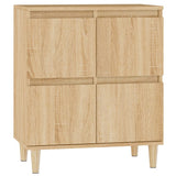 Sideboard Sonoma Oak 60x35x70 cm Engineered Wood - Front View