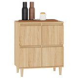 Sideboard Sonoma Oak 60x35x70 cm Engineered Wood - Top-Down View