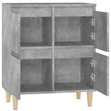 Sideboard Concrete Grey 60x35x70 cm Engineered Wood - Low Angle