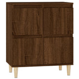 Sideboard Brown Oak 60x35x70 cm Engineered Wood - Front View