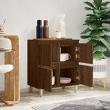 Sideboard Brown Oak 60x35x70 cm Engineered Wood