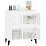 Sideboard White 60x35x70 cm Engineered Wood - 45-Degree Angle