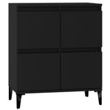 Sideboard Black 60x35x70 cm Engineered Wood