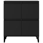 Sideboard Black 60x35x70 cm Engineered Wood