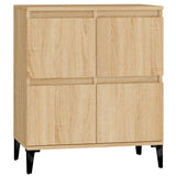 Sideboard Sonoma Oak 60x35x70 cm Engineered Wood - Front View