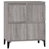 Sideboard Grey Sonoma 60x35x70 cm Engineered Wood - Front View