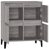 Sideboard Grey Sonoma 60x35x70 cm Engineered Wood - Low Angle