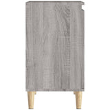 Sink Cabinet Grey Sonoma 58x33x60 cm Engineered Wood