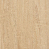 Sink Cabinet Sonoma Oak 58x33x60 cm Engineered Wood