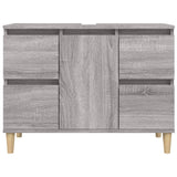 Sink Cabinet Grey Sonoma 80x33x60 cm Engineered Wood