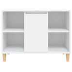 Sink Cabinet White 80x33x60 cm Engineered Wood