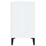 Sink Cabinet White 80x33x60 cm Engineered Wood - Low Angle