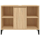 Sink Cabinet Sonoma Oak 80x33x60 cm Engineered Wood