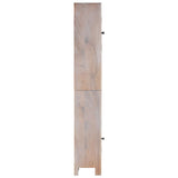 Bathroom Cabinet 30x25x160 cm Solid Wood Acacia - Top-Down View