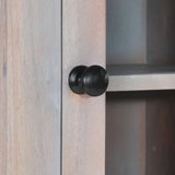 Bathroom Cabinet 30x25x160 cm Solid Wood Acacia - Close-Up Angle