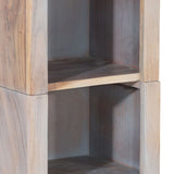 Bathroom Cabinet 30x25x160 cm Solid Wood Acacia - Low Angle