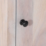 Bathroom Cabinet 30x25x70 cm Solid Wood Acacia - Rear View