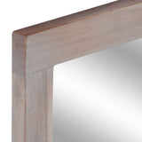 3 Piece Bathroom Furniture Set Solid Wood Acacia - Rear View