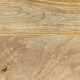 Console Table 110x30x75 cm Solid Bleached Wood Mango - Extra Image