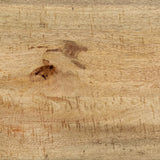 Console Table 110x30x75 cm Solid Rough Wood Mango - Low Angle
