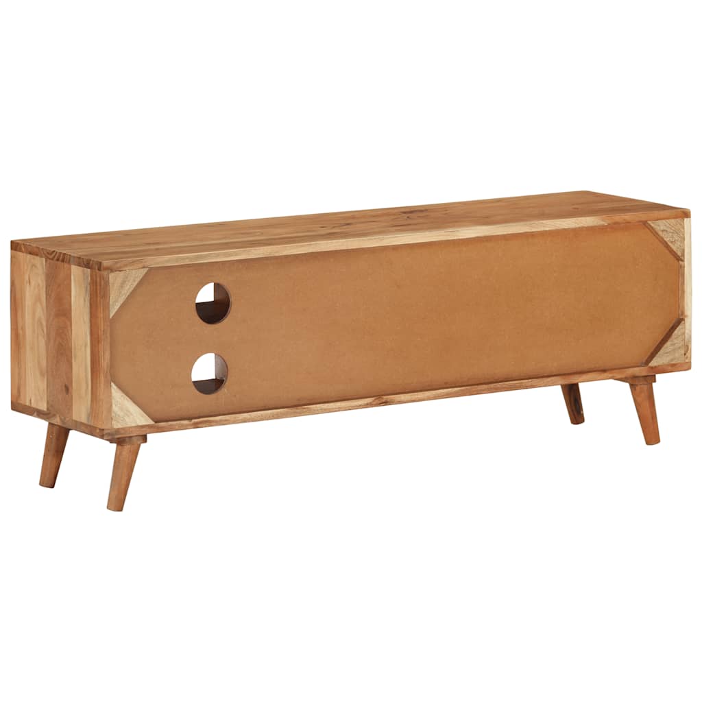 TV Cabinet 112x30x40 cm Solid Wood Acacia