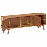 TV Cabinet 112x30x40 cm Solid Wood Acacia - Extra Image