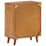 Sideboard 60x35x74 cm Solid Wood Acacia - Side View