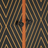 Sideboard 60x35x74 cm Solid Wood Acacia - Close-Up Angle