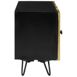 TV Cabinet 110x30x45 cm Solid Wood Mango