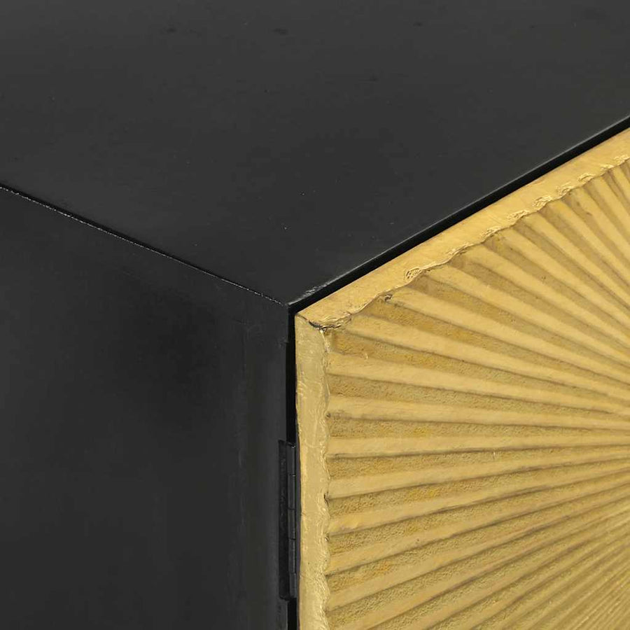TV Cabinet 110x30x45 cm Solid Wood Mango
