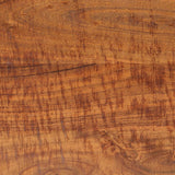 Console Table 120x32x80 cm Solid Rough Wood Acacia - Low Angle