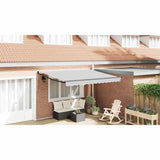 Retractable Awning Frame Anthracite 350 x 250 cm Aluminium