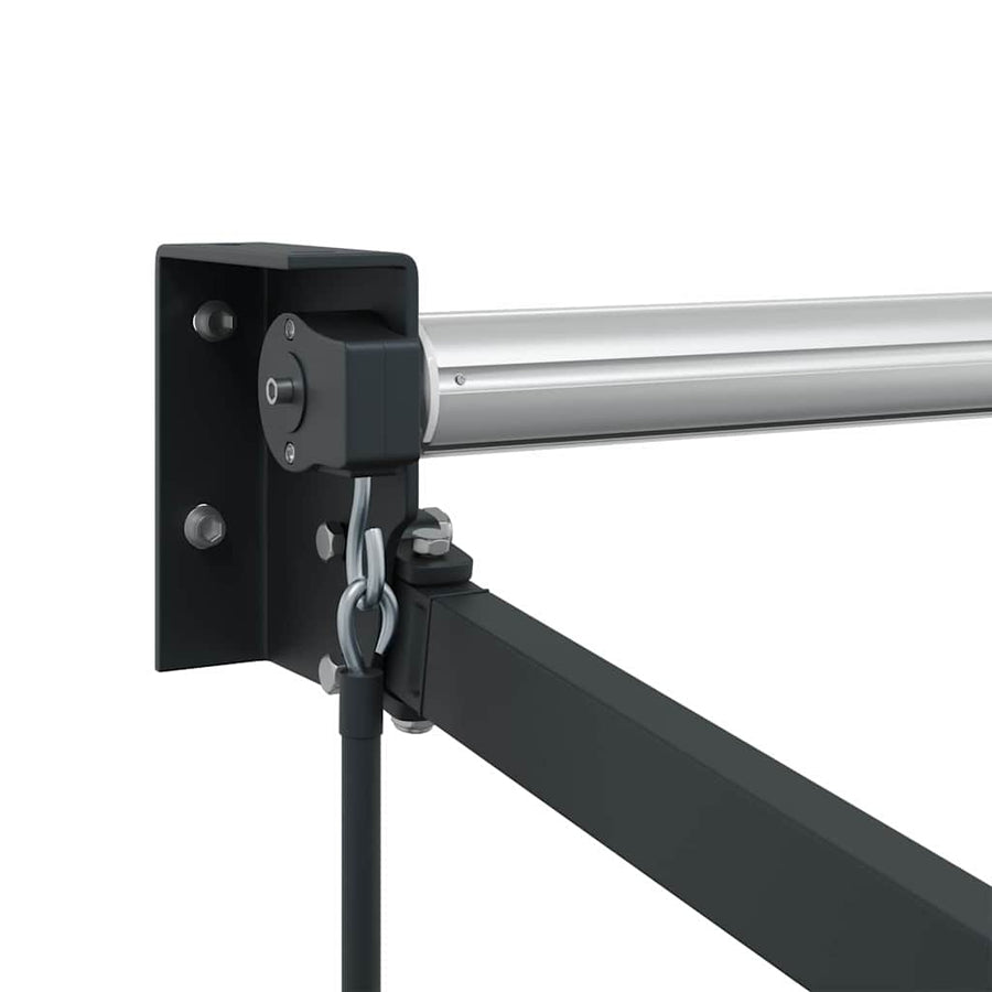 Retractable Awning Frame Anthracite 400 x 300 cm Aluminium