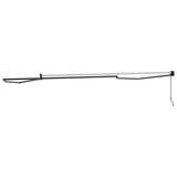 Retractable Awning Frame Anthracite 400 x 300 cm Aluminium