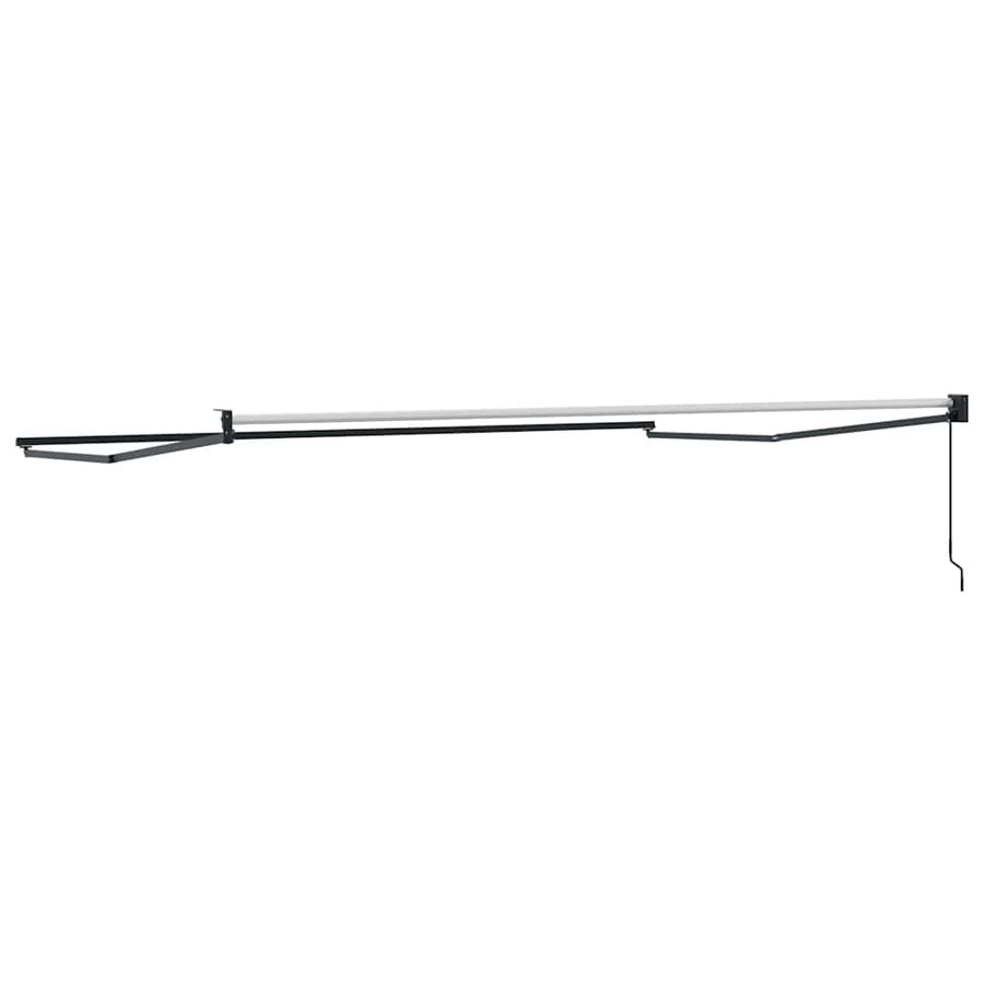 Retractable Awning Frame Anthracite 400 x 300 cm Aluminium