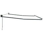 Retractable Awning Frame Anthracite 400 x 300 cm Aluminium