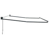 Retractable Awning Frame Anthracite 400 x 300 cm Aluminium - 45-Degree Angle