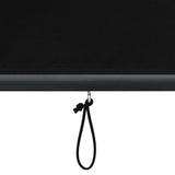Roller Blind Anthracite 180 x 250 cm Fabric and Aluminum - 45-Degree Angle