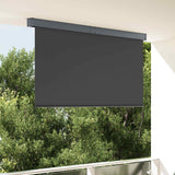 Roller Blind Anthracite 180 x 250 cm Fabric and Aluminum