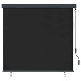 Roller Blind Anthracite 180 x 250 cm Fabric and Aluminum
